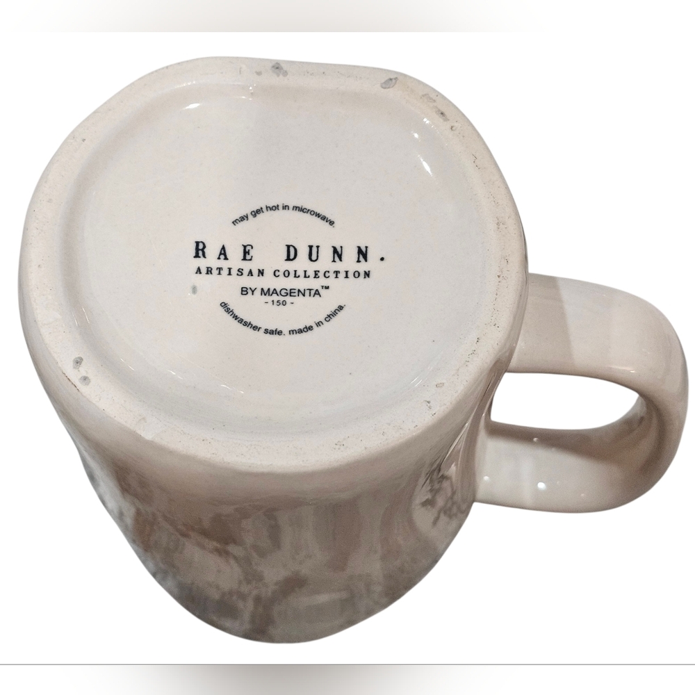 Rae Dunn Ceramic Mug With The Word "Crazy" On The Front. Like New! - Picture 4 of 4